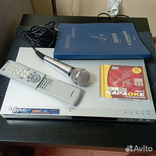 Dvd плеер с караоке samsung