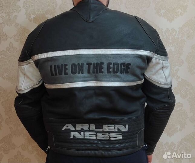 Мотокуртка кожаная мужская Arlen ness
