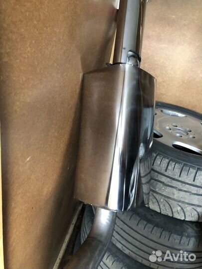 Выхлопная система мерседес amg 215 220