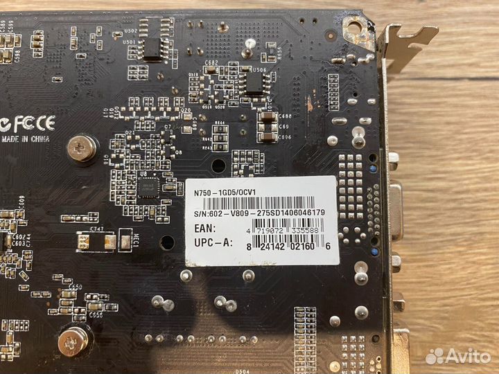 Видеокарта gtx 750 1 gb