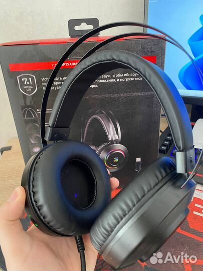 Проводная гарнитура A4Tech Bloody G521