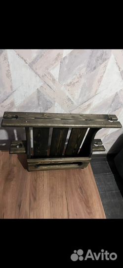 Барная полка под бокалы