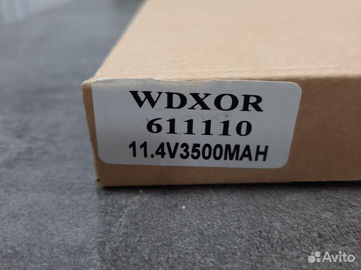 Аккумулятор для ноутбука 42Wh, 3500mAh, 11.4V