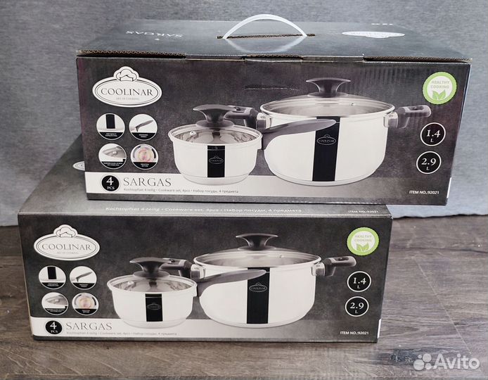 Набор посуды Coolinar Новый
