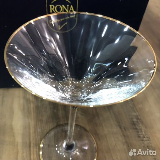 Бокал для мартини новый набор 6 шт в упаковке