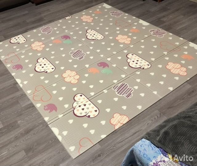 Складной детский коврик
