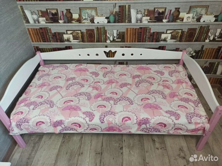 Детская кровать от 3 лет с бортиком