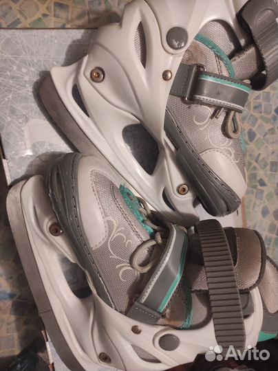 Коньки раздвижные р. 30-33