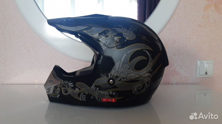 Шлем для мотоцикла эндуро