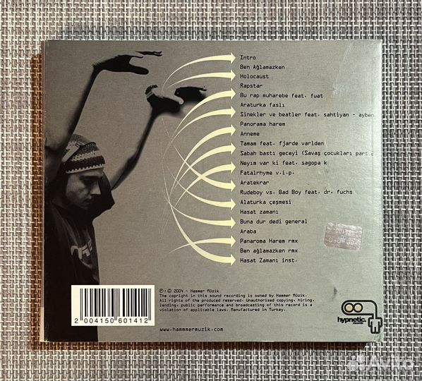 Ceza - Rapstar (Turkey Hip-Hop) CD Turkey