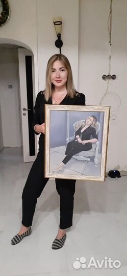Портрет по фото, на заказ, маслом на холсте