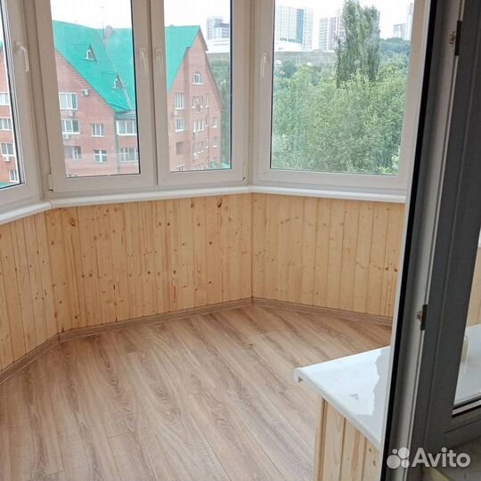 Обшивка и остекление балконов, лоджий, ремонт окон