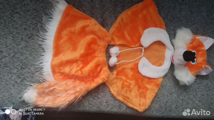 Костюм лисы на новый год детский