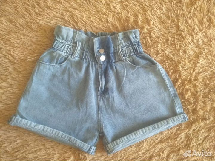 Шорты джинсовые
