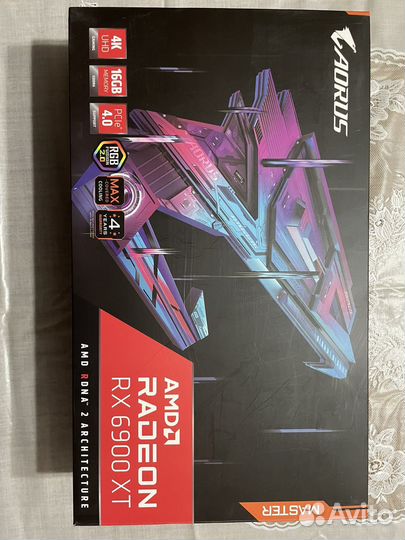 Gigabyte aorus Radeon RX 6900 XT master 16G rev.2