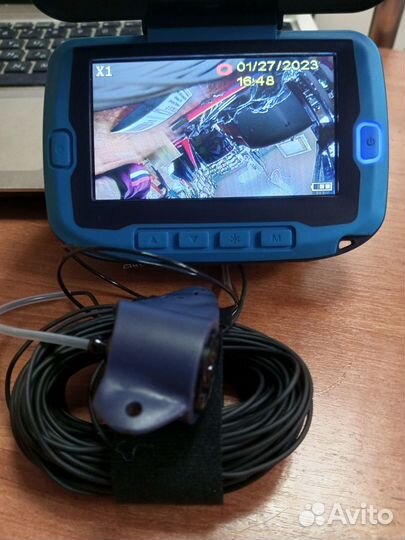 Глазок подводной камеры Calipso UVS-02/03. Плавник