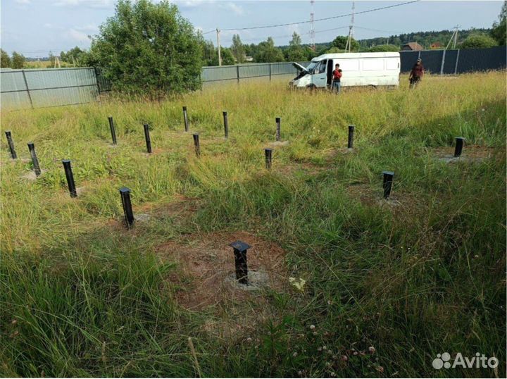 Винтовые сваи 57 - 325мм