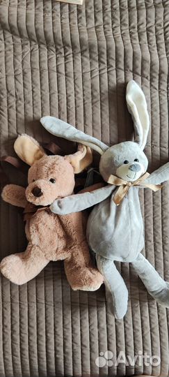 Рюкзак игрушка заяц и собака