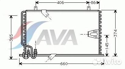 Бмв Е34 радиатор кондиционера в наличии