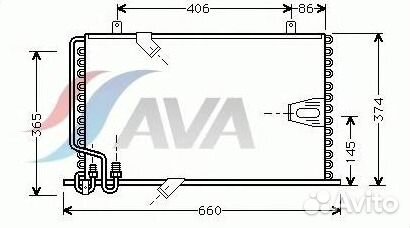Бмв Е34 радиатор кондиционера в наличии