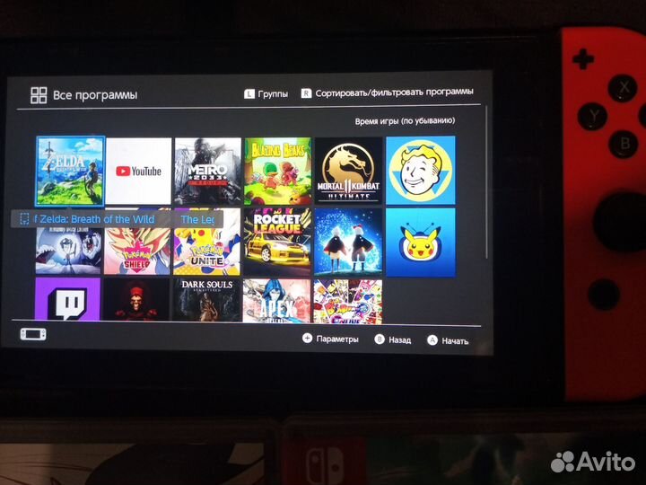Игровая приставка Nintendo switch
