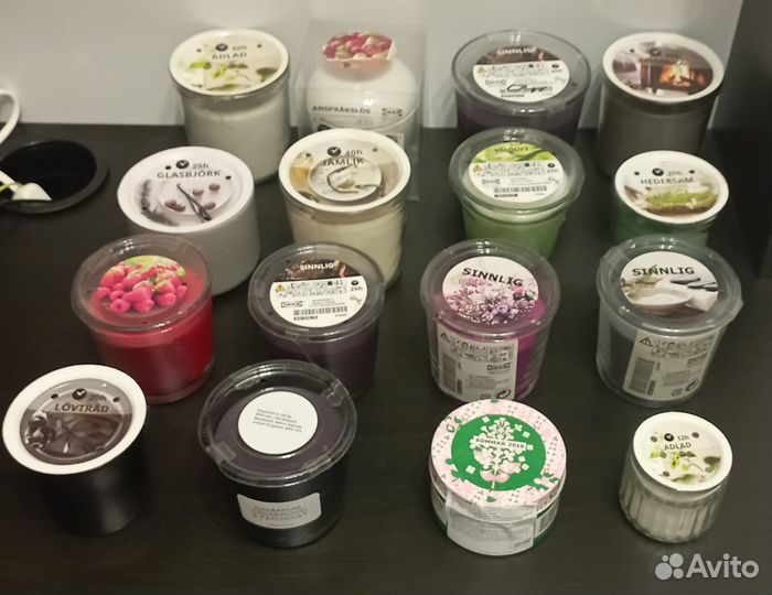 Свечи IKEA икеа