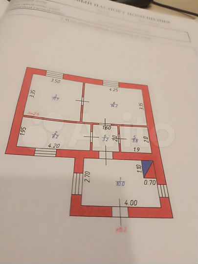 3-к. квартира, 51,1 м², 1/1 эт.