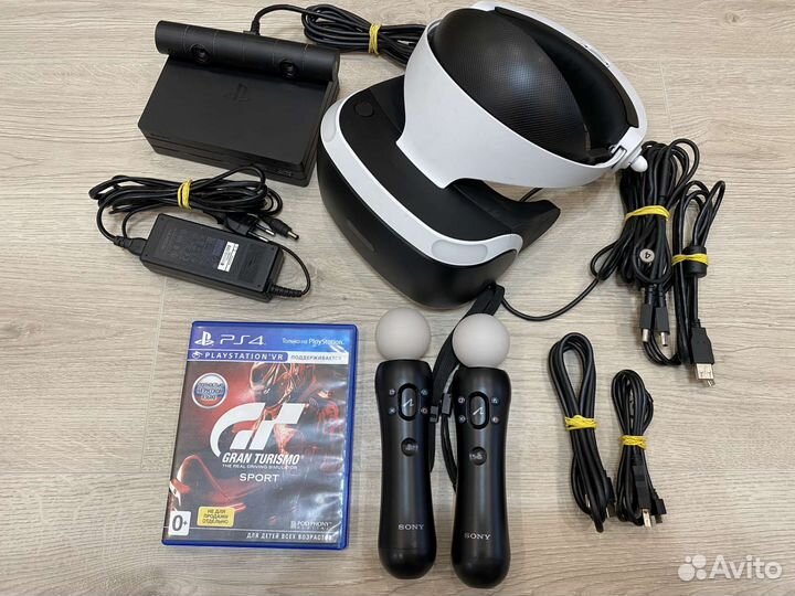 Шлем Sony PS4 VR +2Move +Камера
