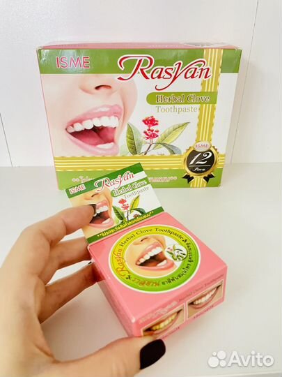 Тайская зубная паста