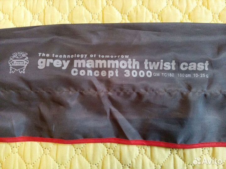 Спиннинг Byron Grey Mammoth 180 см 10-25 гр