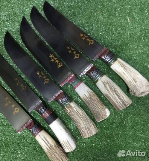 Узбeкский нoж пчак