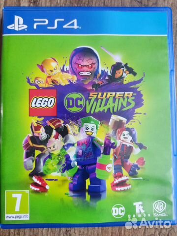 Игры для приставок ps4 Игра lego DC Super-Villains