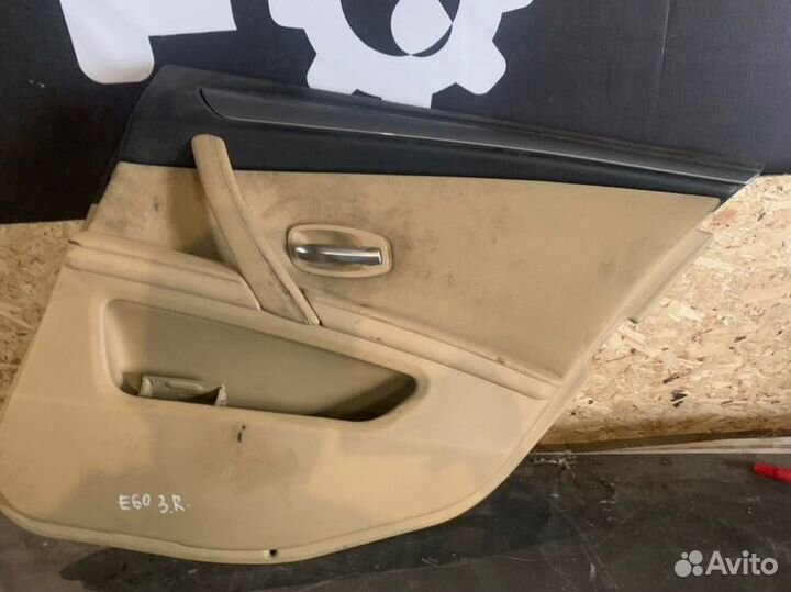 Обшивка двери задняя правая Bmw 5-Series E60 E60
