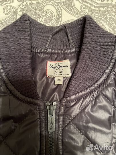 Женская куртка бомбер Pepe Jeans xs бу