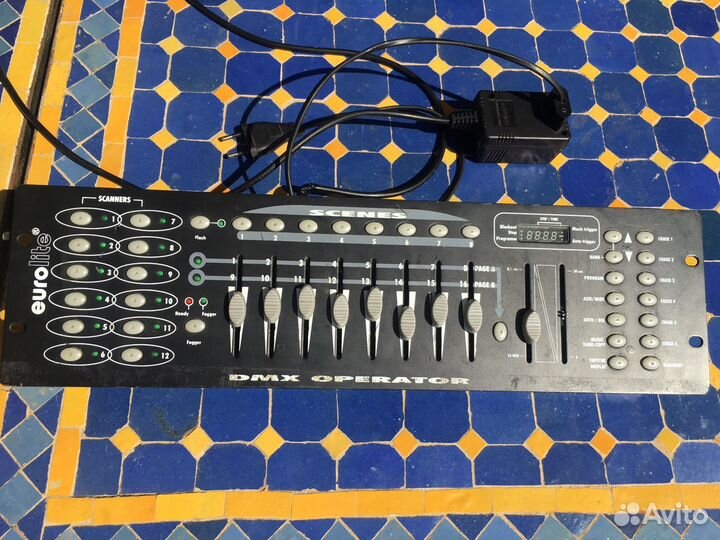 Контроллер eurolite dmx operator