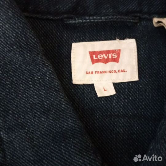 Джинсовая рубашка levis