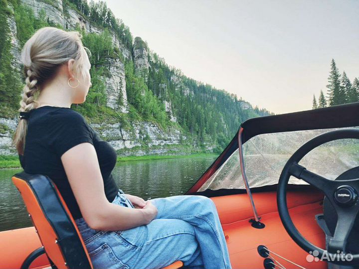 Катание на лодке по реке Усьва Усьвинские столбы