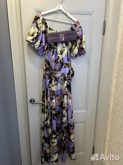 Вечернее платье в пол, размер 46-48