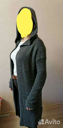 Кардиган. Кофта с капюшоном