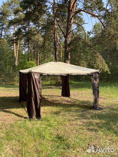 Шатер 320х320см с сеткой новый