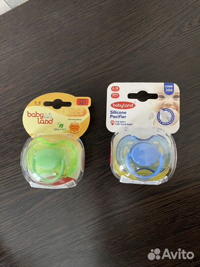 Соски пустышки