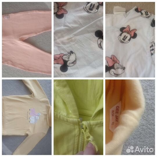 Детские вещи пакетом для девочек 92-98