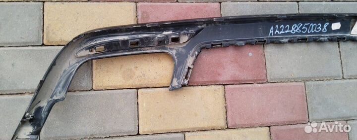 Накладка бампера задняя нижняя Mercedes-Benz