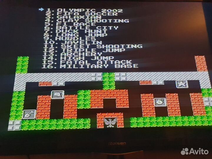 Картриджи Dendy многоигровки