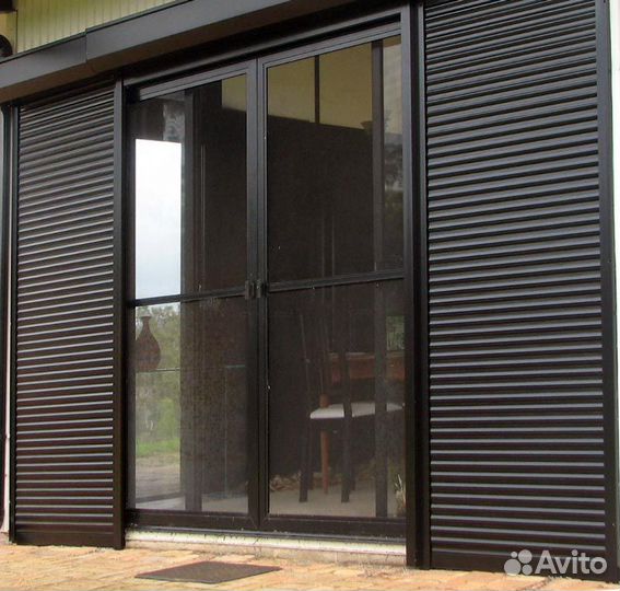 Рольставни для дверей Алютех 1000х1900 мм