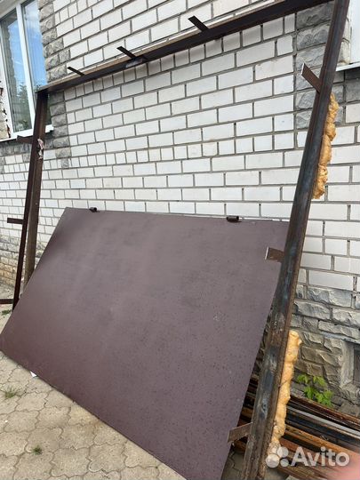 Ворота гаражные бу