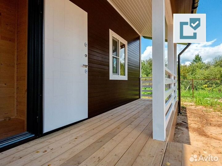 Каркасный дом 70 м2