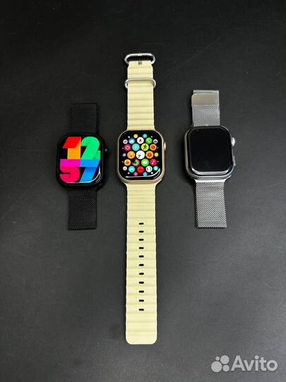 Часы apple watch 9 amoled