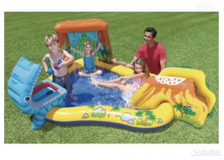 Бассейн «Гриб мухомор» Intex