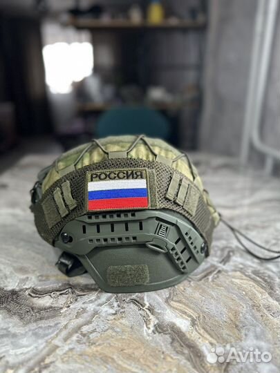 Чехол Мох на шлема Ops core,Fast,Mich